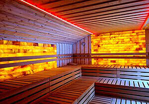 Edelstein-Sauna in der Roetgen Therme 